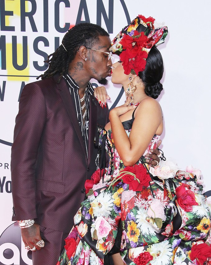 Cardi B & Offset At The American Music Awards