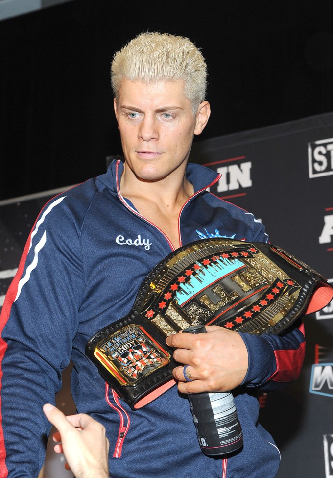 Cody Rhodes At A Press Conference