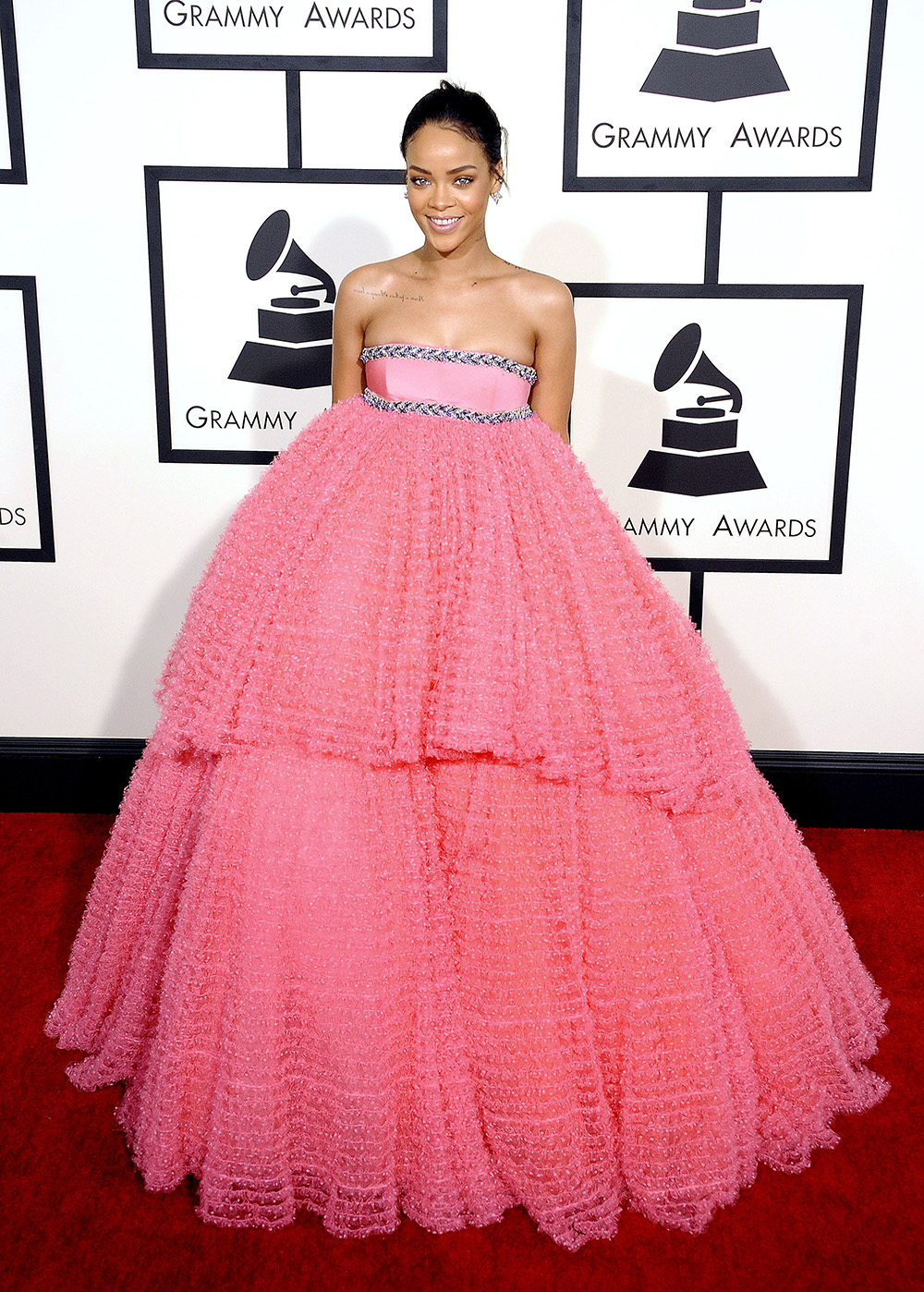 Celebs Wearing Short Dresses At The Grammy Awards: Photos