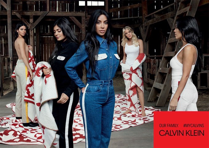 Kardashian Family Calvin Klein Ads