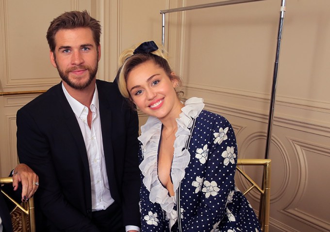 Miley Cyrus & Liam Hemsworth At Power Of Women Event