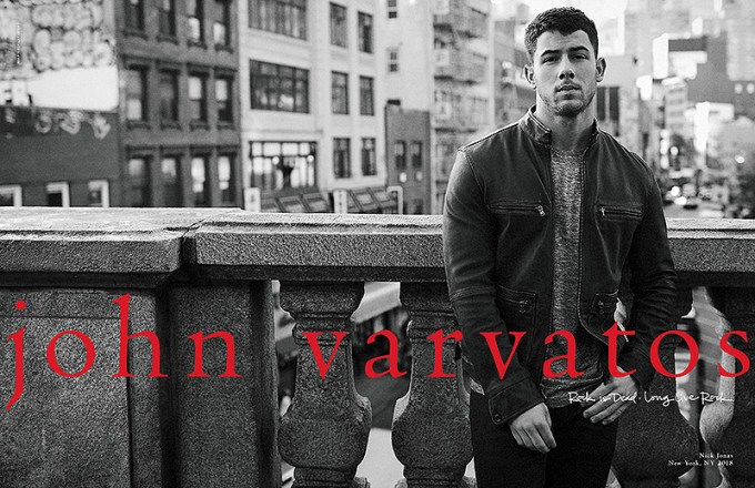 Nick Jonas In New John Varvatos Campaign — PICS