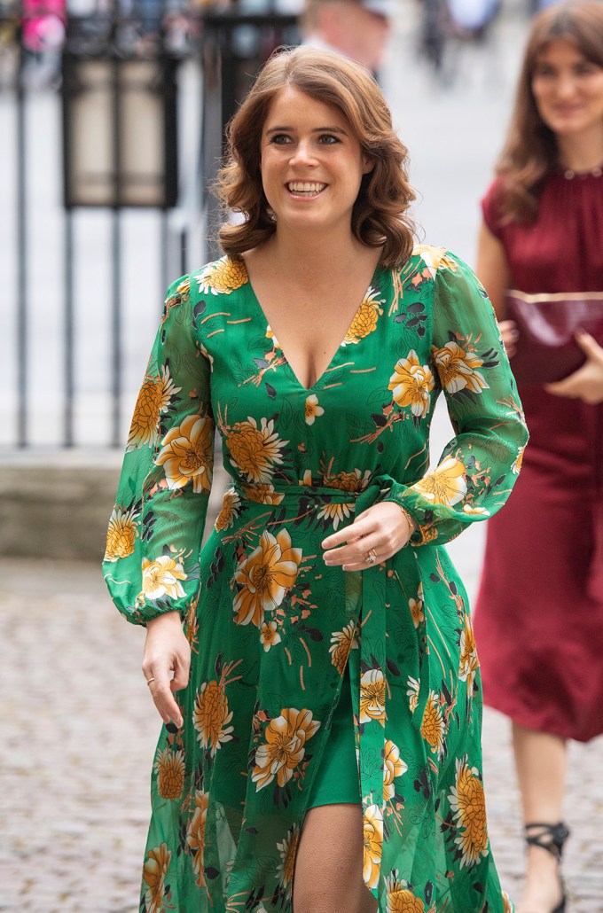 Princess Eugenie At Westminster Abbey