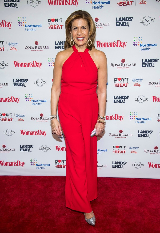Hoda Kotb At The 2019 Woman’s Day Red Dress Awards