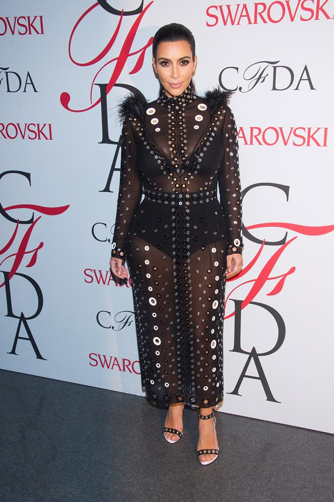 Kim Kardashian At CFDA Fashion Awards