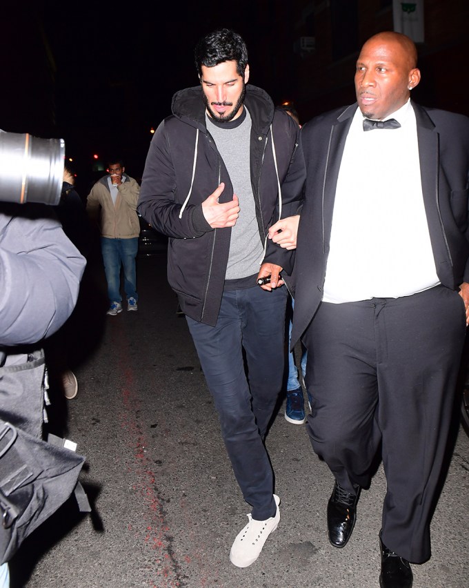 Hassan Jameel & Rihanna Leaving 10ak Nightclub