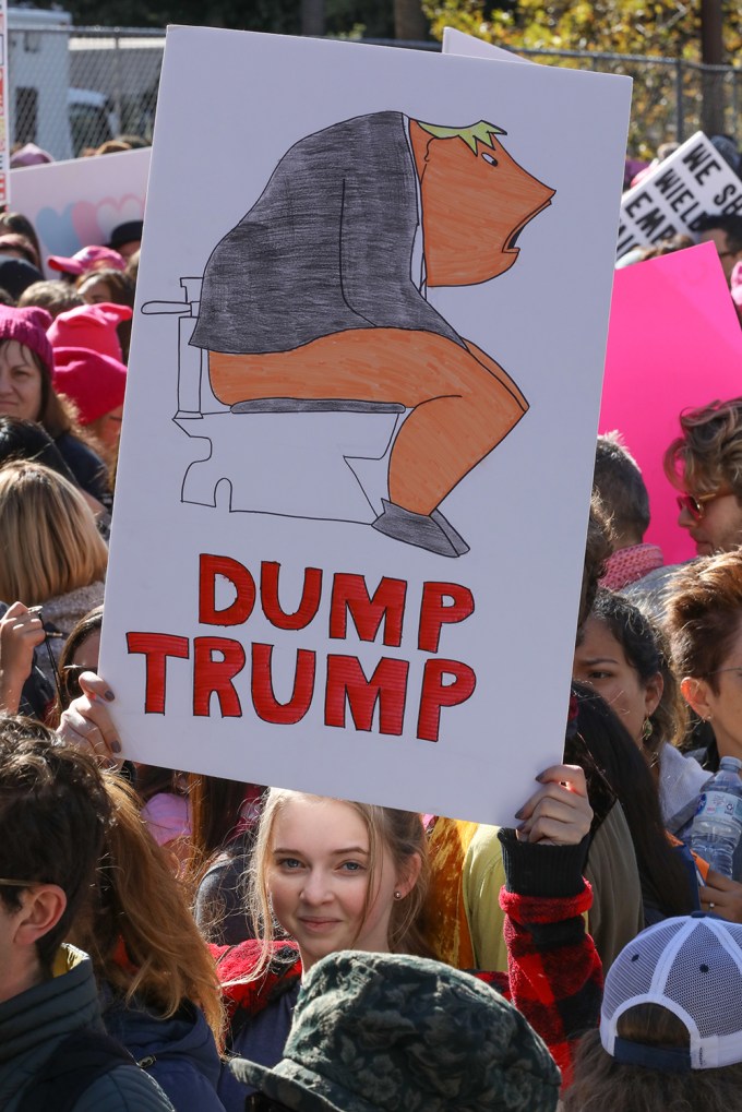 A Donald Trump Sign