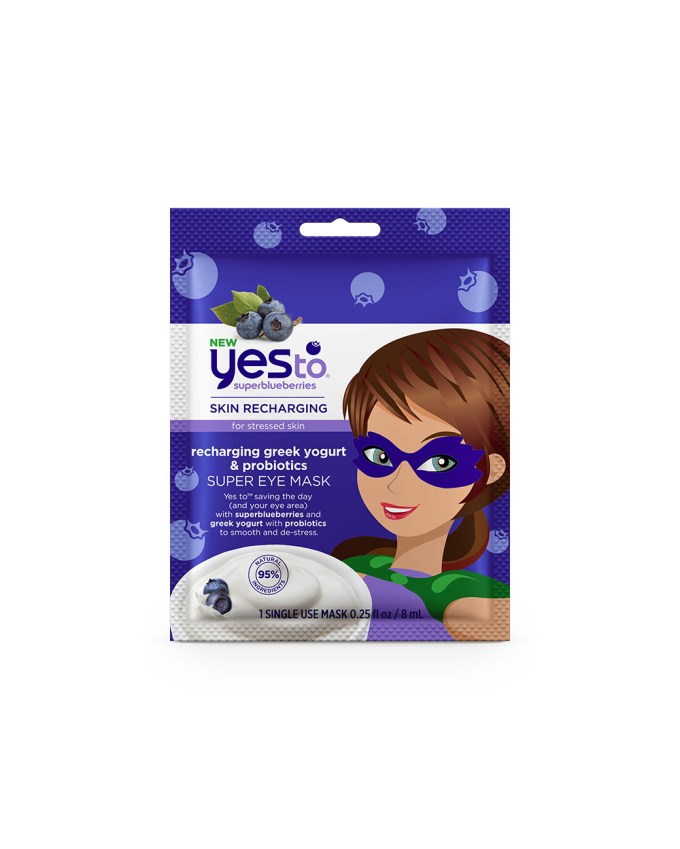 Yes To Blueberries Recharging Greek Yogurt & Probiotics Super Eye Mask