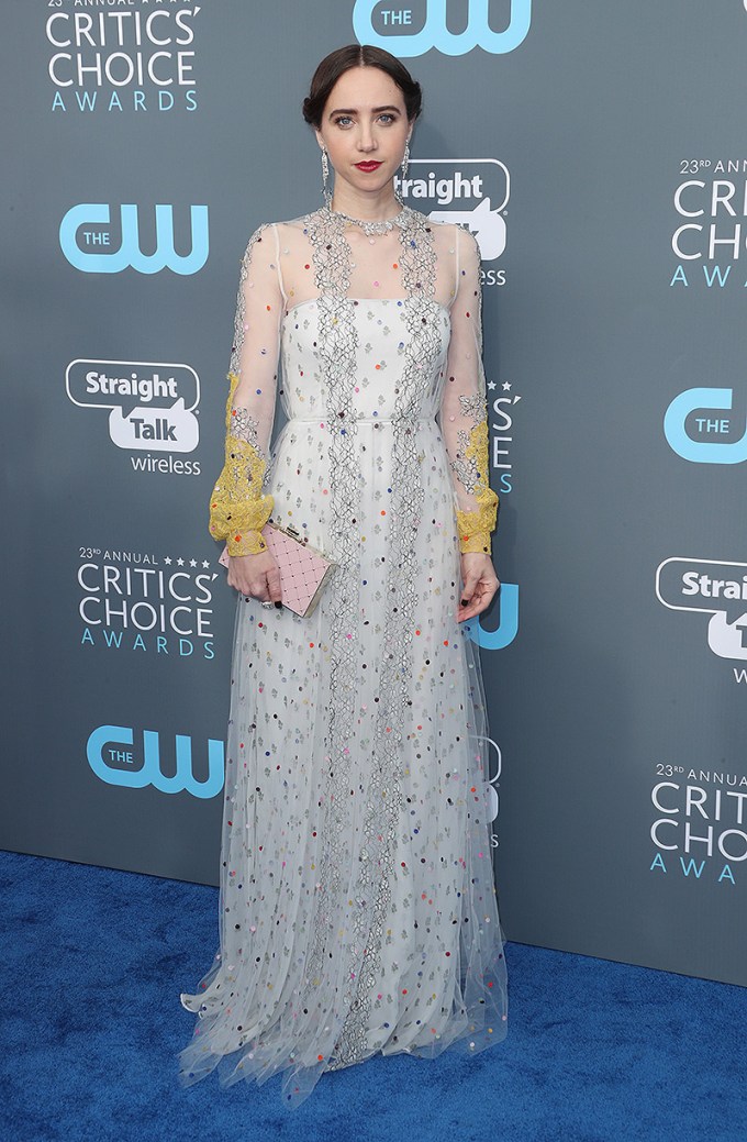 White Gowns At Critics Choice — Angelina Jolie & More