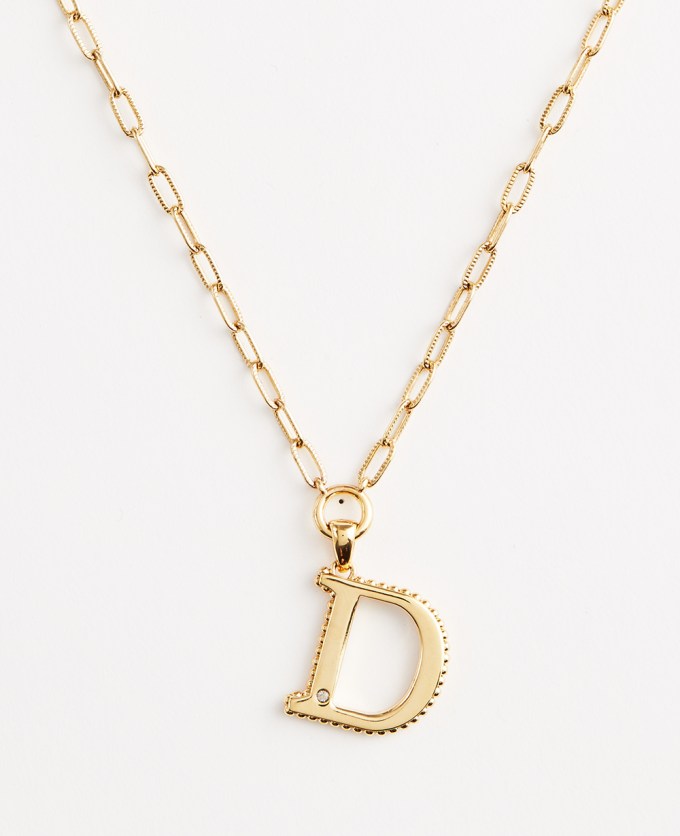 Ann Taylor Initial Necklace