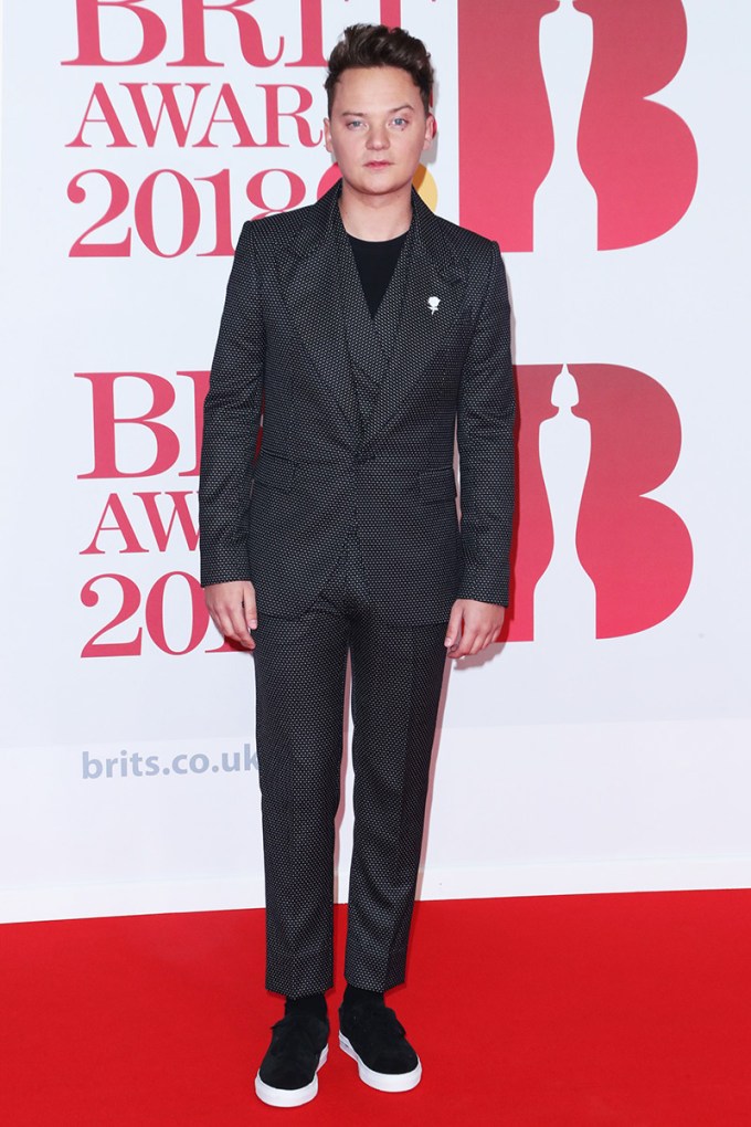 Stars Wearing White Roses At 2018 BRIT Awards