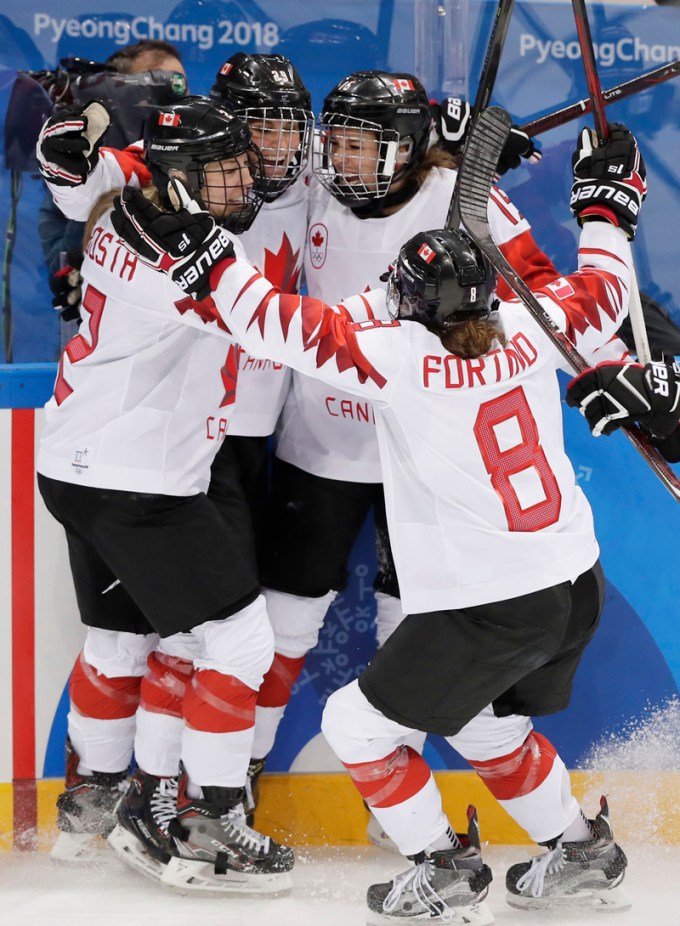 2018 Canadian Women’s Hockey Olympic Team