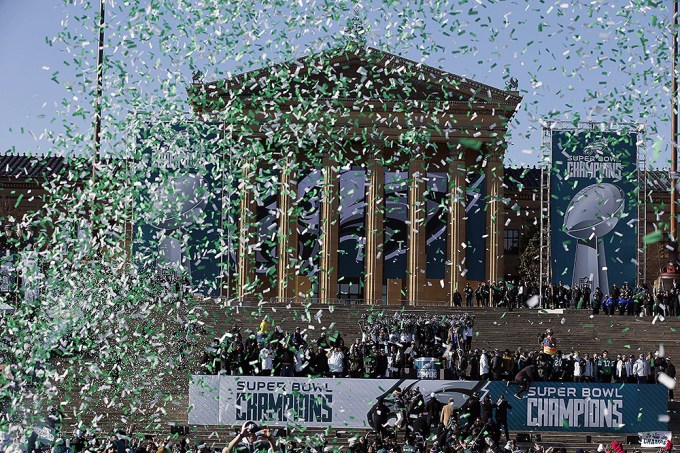 Eagles Super Bowl Victory Parade Highlights — Pics