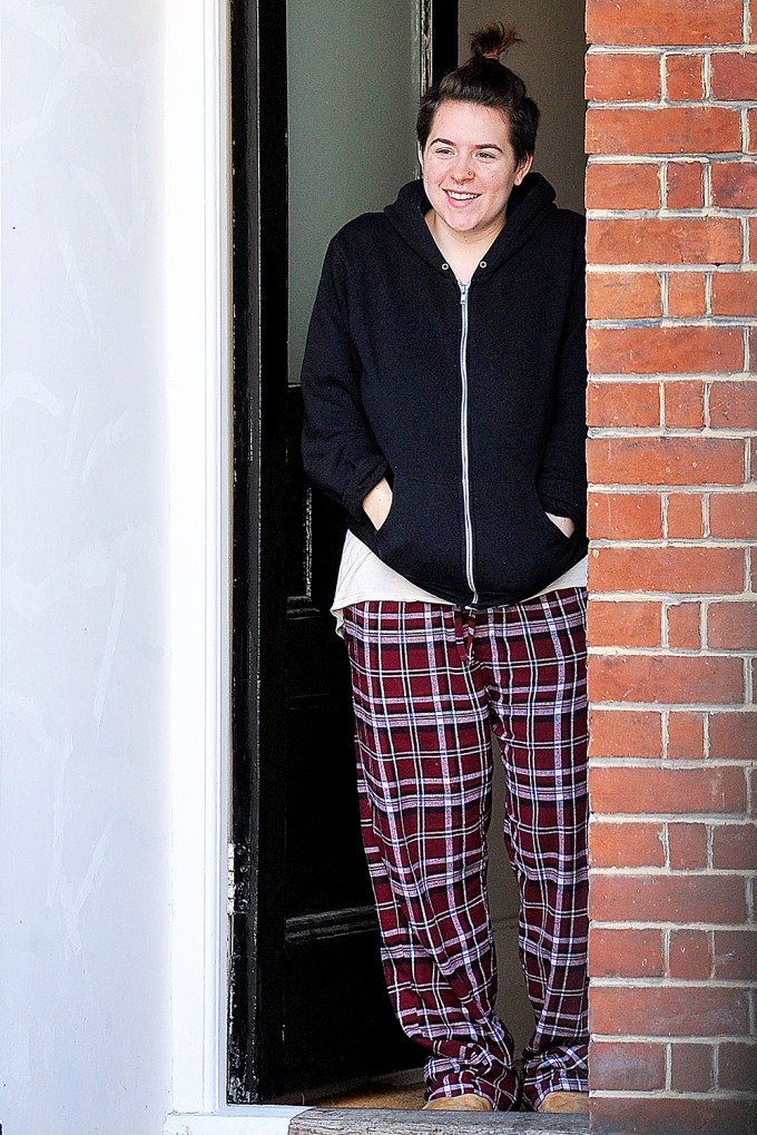 Isabella Cruise Stays Cozy In PJs