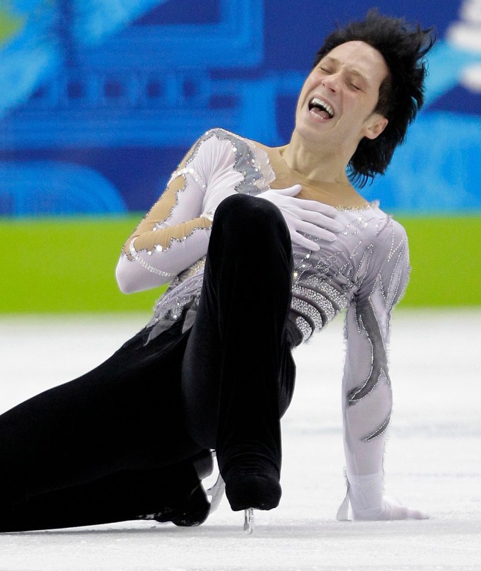 Johnny Weir Laughs At The Vancouver Olympics Figure Skating Competition