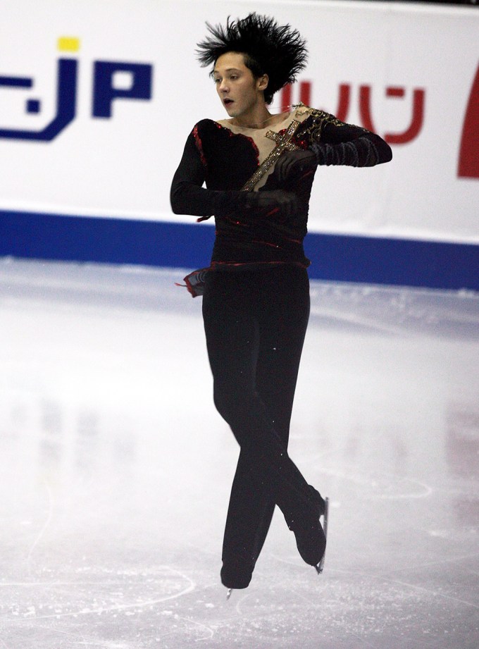 Johnny Weir Competes At The Grand Prix of Figure Skating Final On December 13, 2008