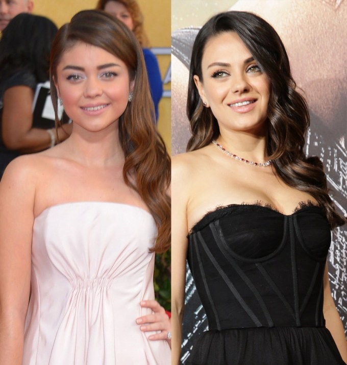 8 Times You Could Not Tell Mila Kunis & Sarah Hyland Apart