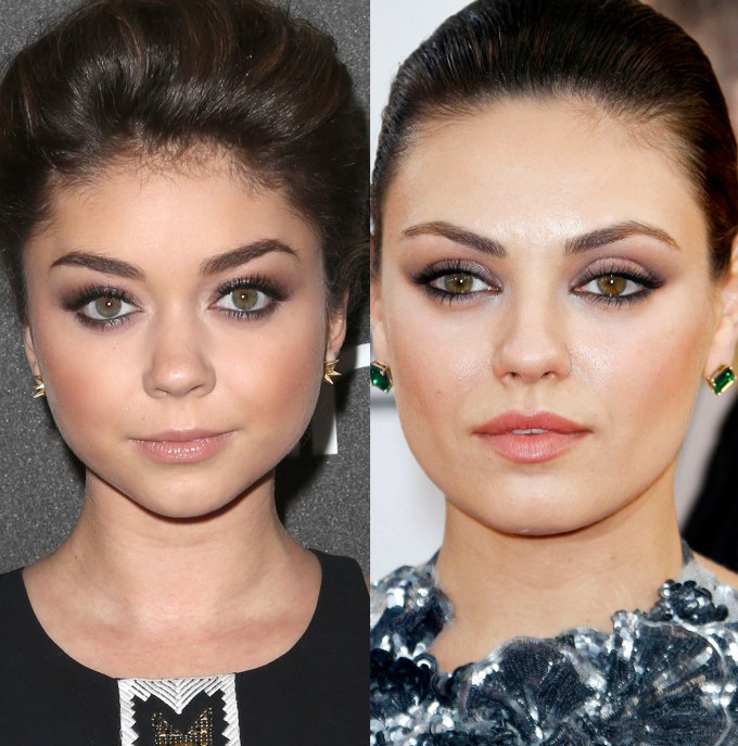 8 Times You Could Not Tell Mila Kunis & Sarah Hyland Apart