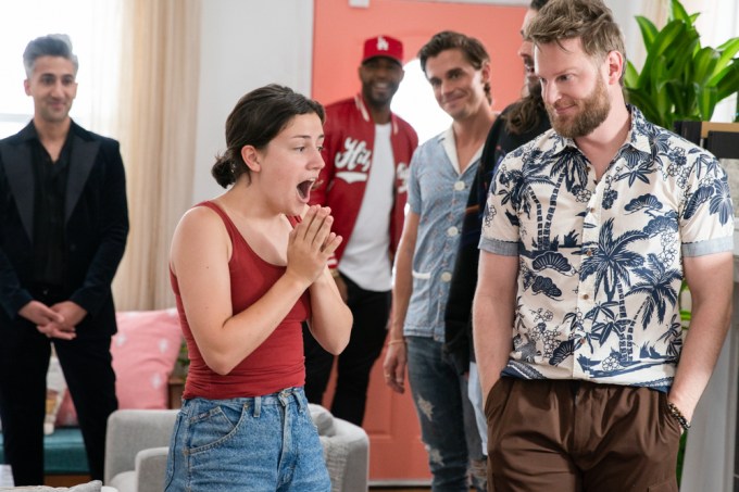 ‘Queer Eye’ hero Abby reacts to her new home