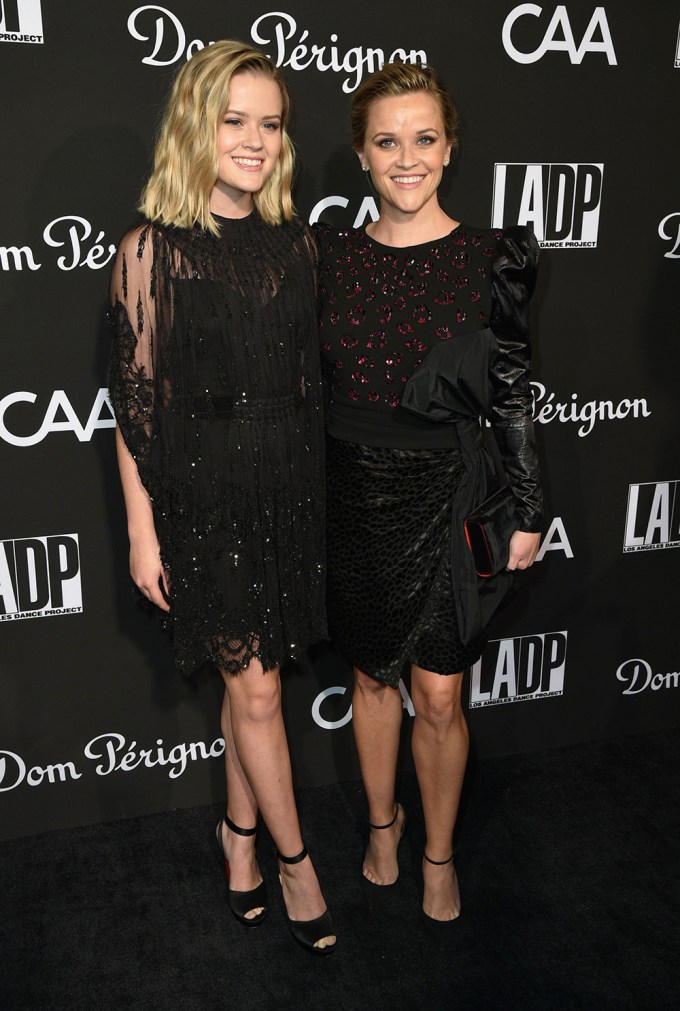 Reese Witherspoon & Ava Phillippe Don Matching LBDs