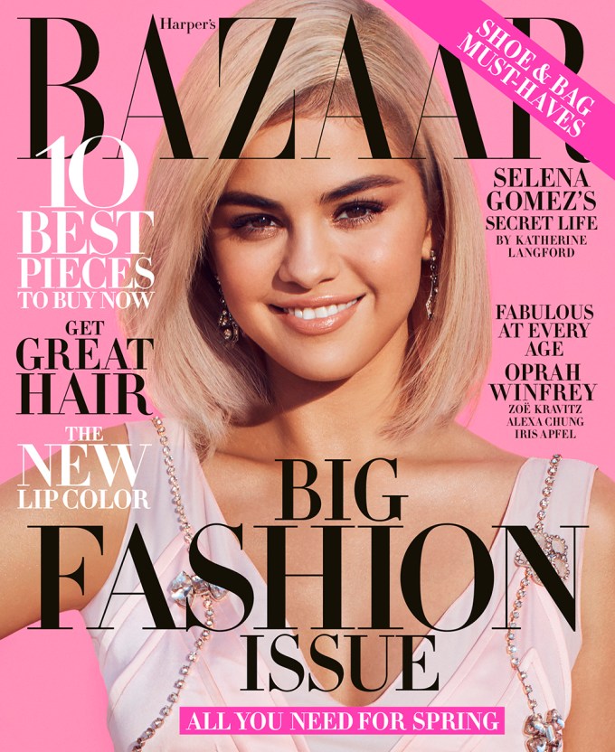 Selena Gomez For ‘Harper’s Bazaar’s March 2018 Issue