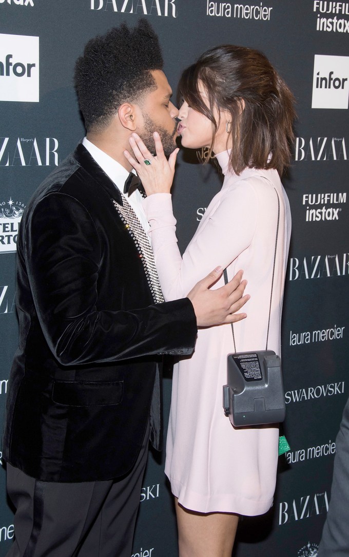 Selena Gomez and The Weeknd At Harper’s Bazaar Icons Party