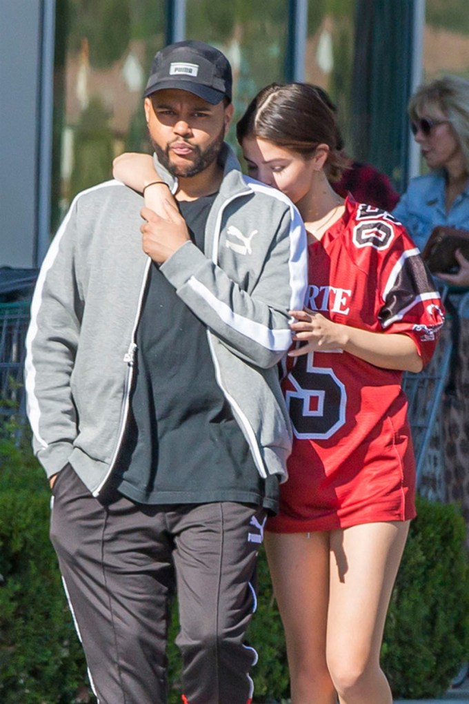 Selena Gomez & The Weeknd Out And About