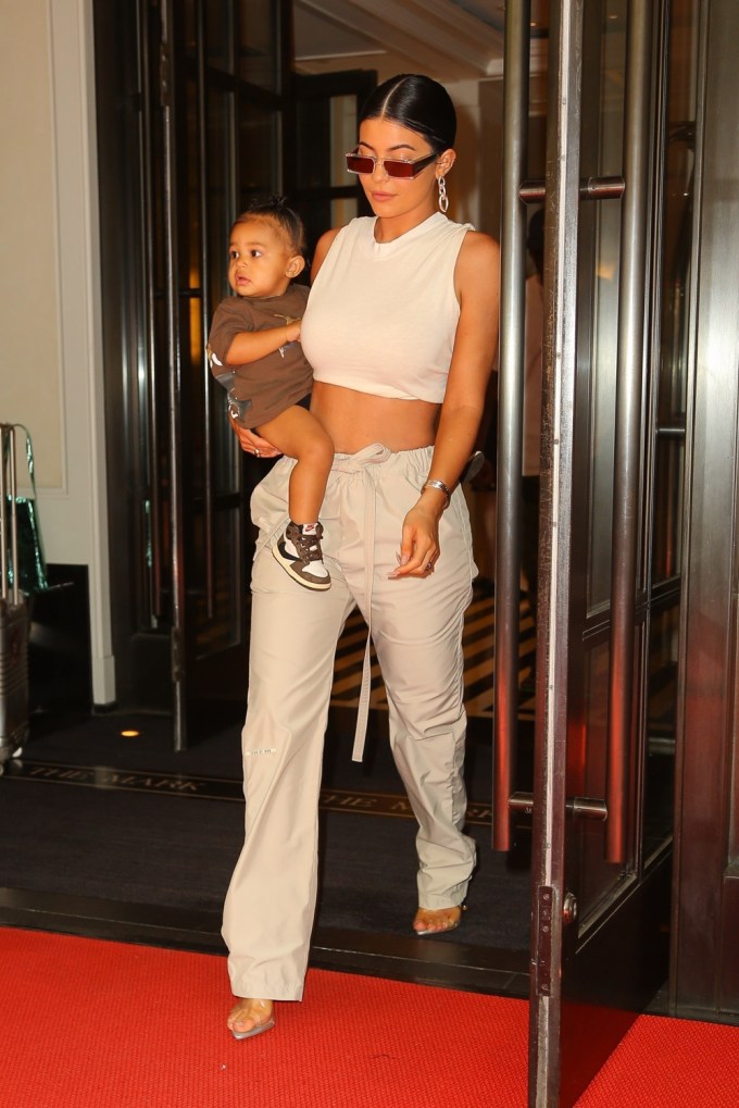 Stormi Webster With Mom Kylie In NYC