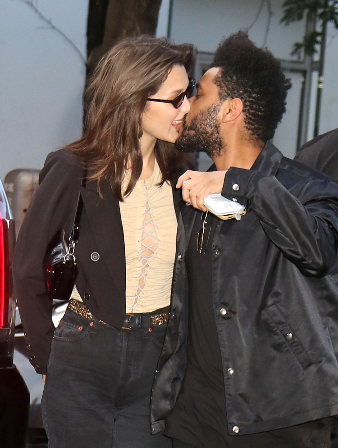 Bella Hadid and The Weeknd Out And About