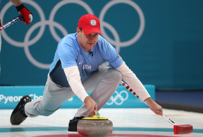 USA Curling Team 208 Olympics