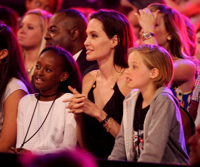 Angelina Jolie & Daughters