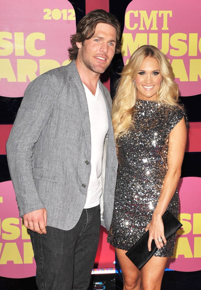 Carrie Underwood & Mike Fisher At 2012 CMT Music Awards