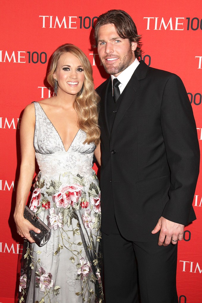 Carrie Underwood & Mike Fisher At Time 100 Gala