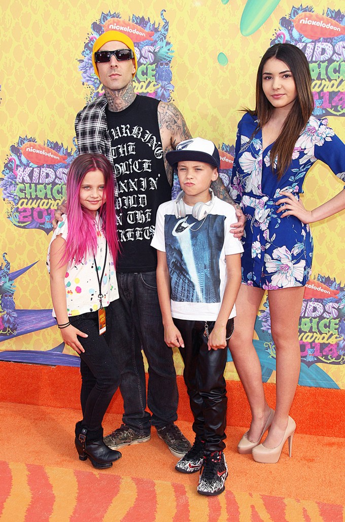 Celebrity Family Photos At Kids’ Choice Awards