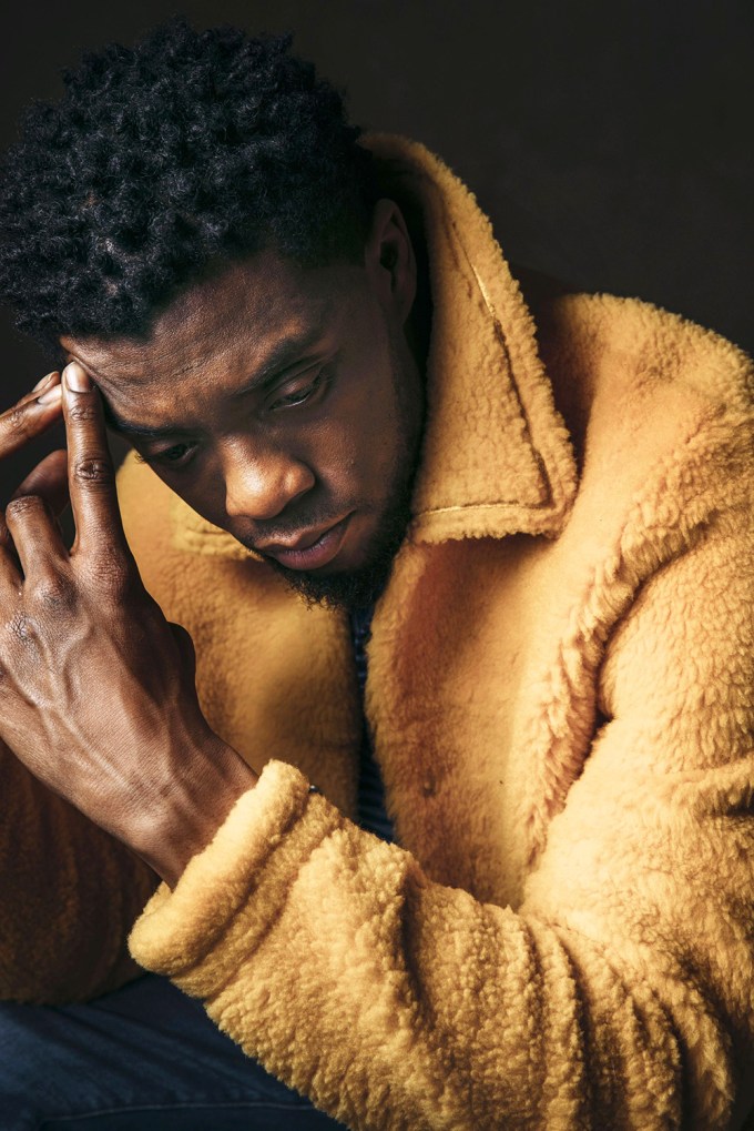 Chadwick Boseman In A Photo Shoot For ‘Black Panther’