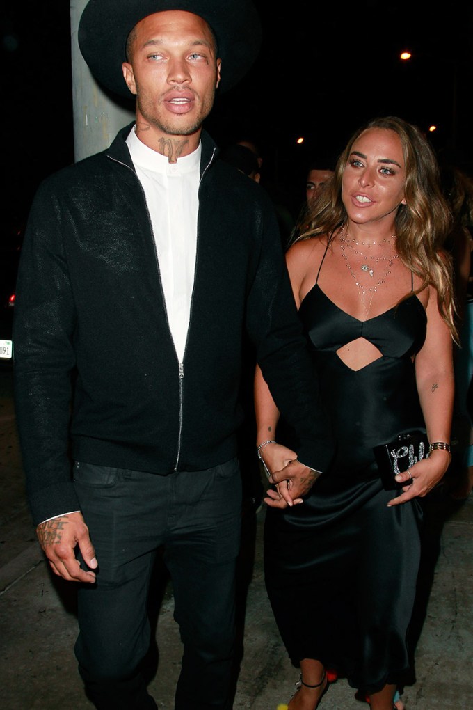 Jeremy Meeks & Chloe Green during an outing