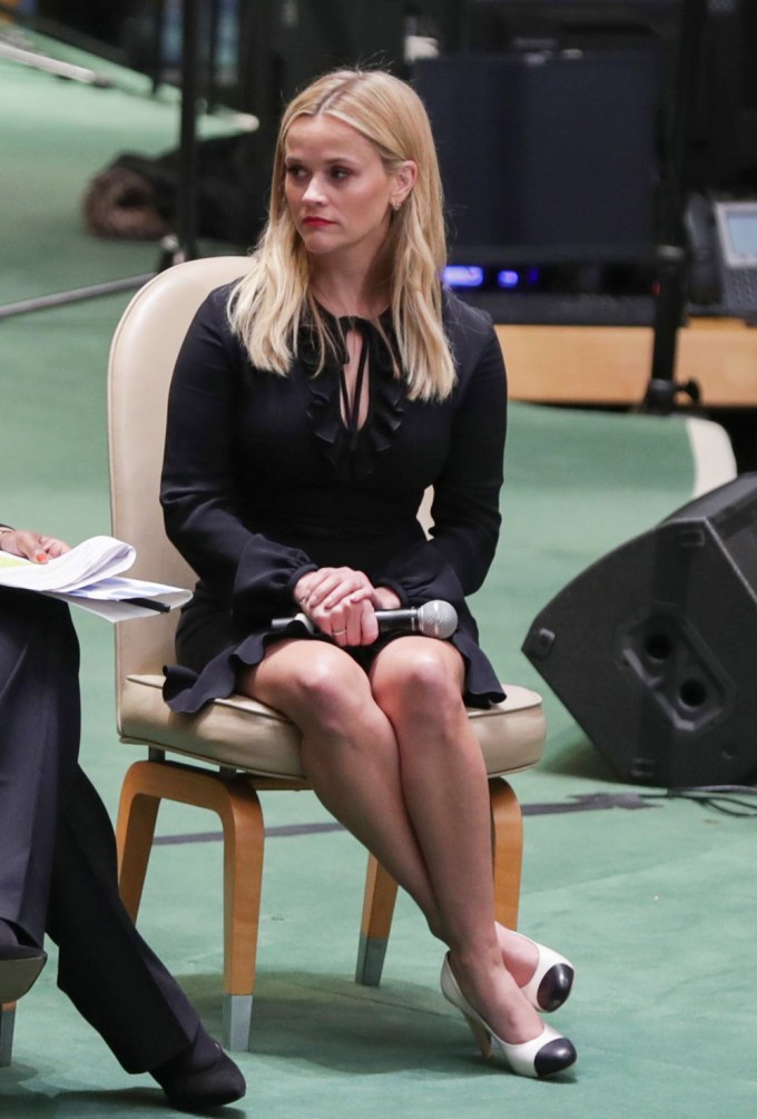 Reese Witherspoon At United Nations