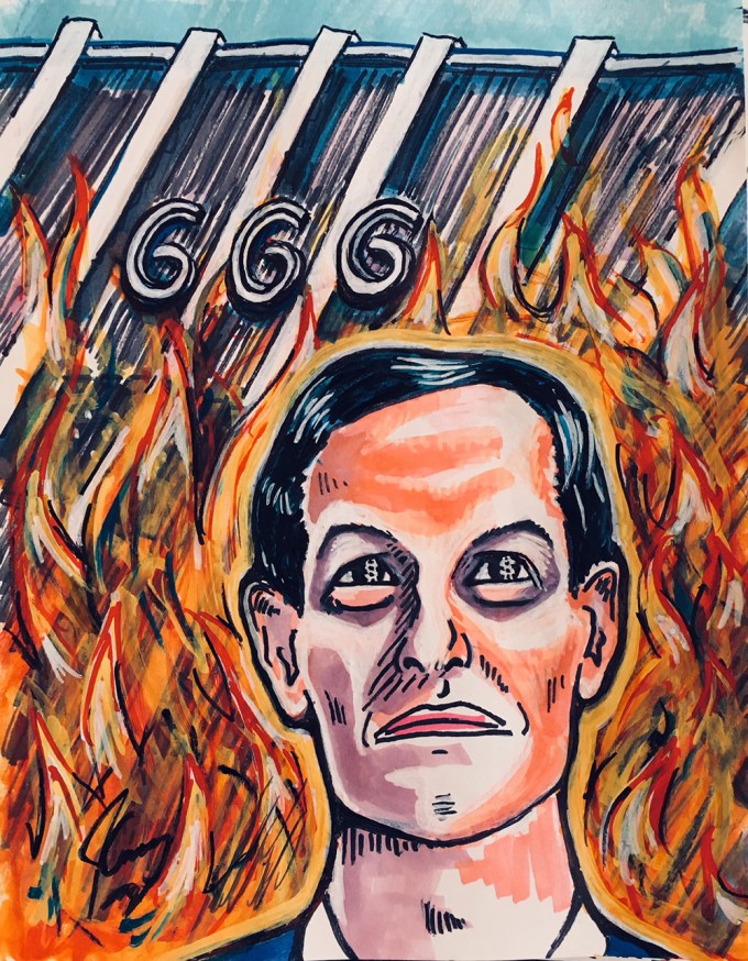 Jim Carrey’s Political Paintings — PICS