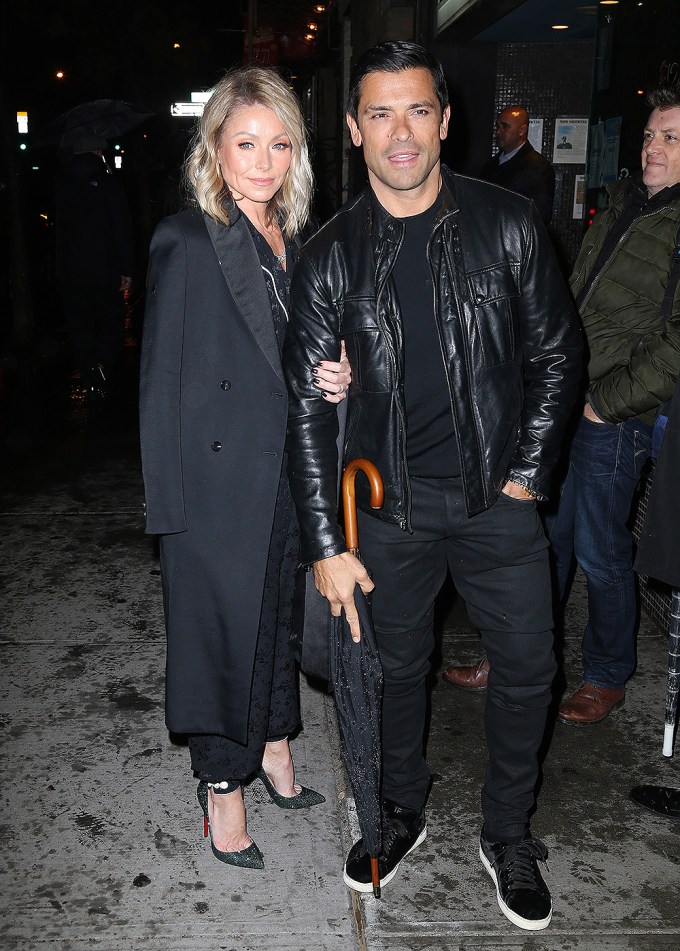 Kelly Ripa & Mark Consuelos Out And About