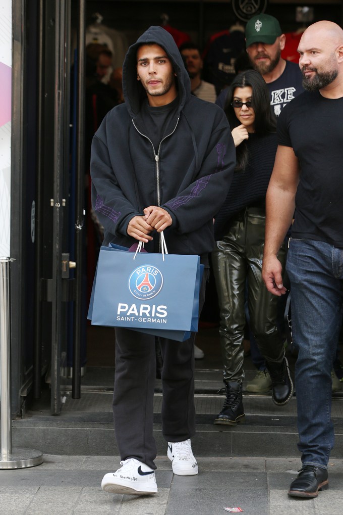 Kourtney & Younes Go On Shopping Date In France