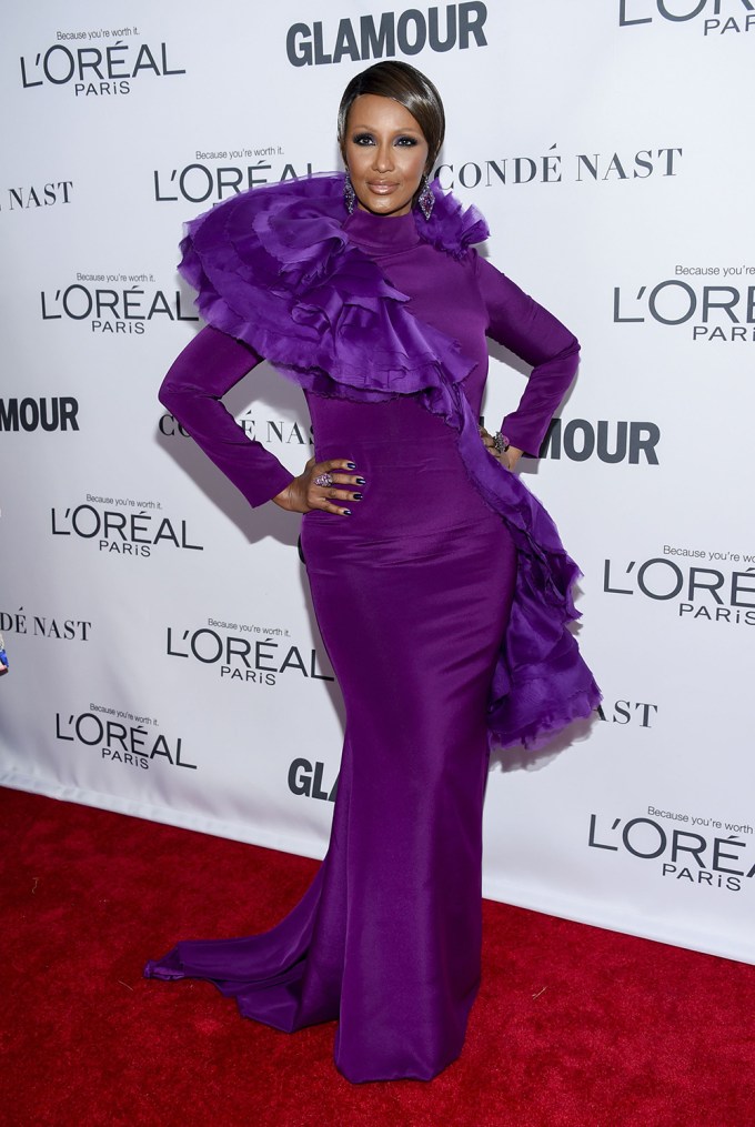 Iman At The Glamour Women of the Year Awards