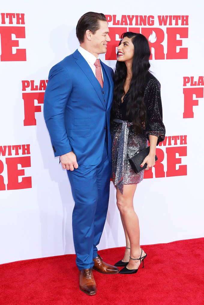 John Cena & Shay Shariatzadeh look so in love on the red carpet