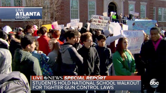 National School Walkout: Photos Of The Protests