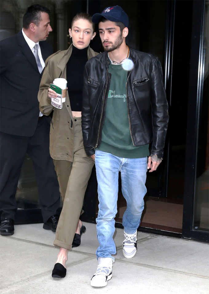 Gigi Hadid & Zayn Malik in NYC