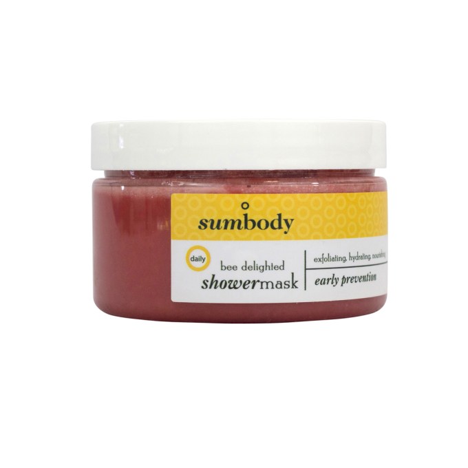 Sumbody bee delighted Shower Mask