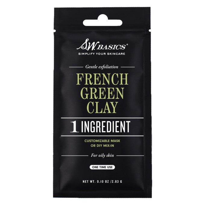 French Green Clay Customizable Mask