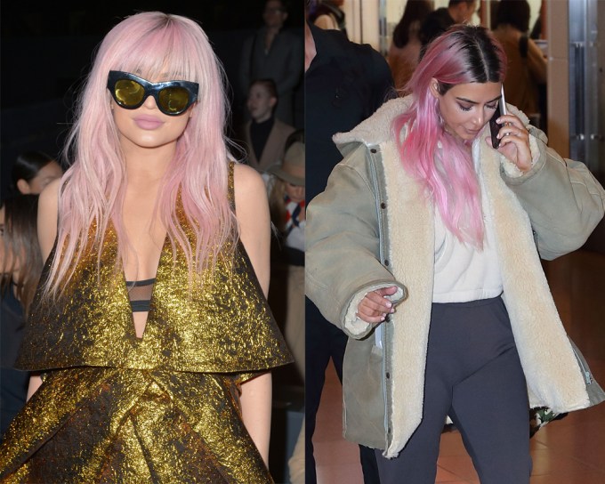 Kardashians & Jenners With Pink Hair — PICS
