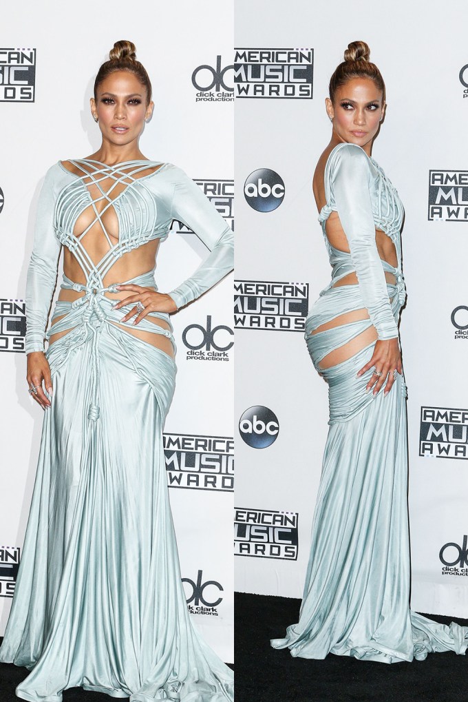 Jennifer Lopez at the 2015 American Music Awards