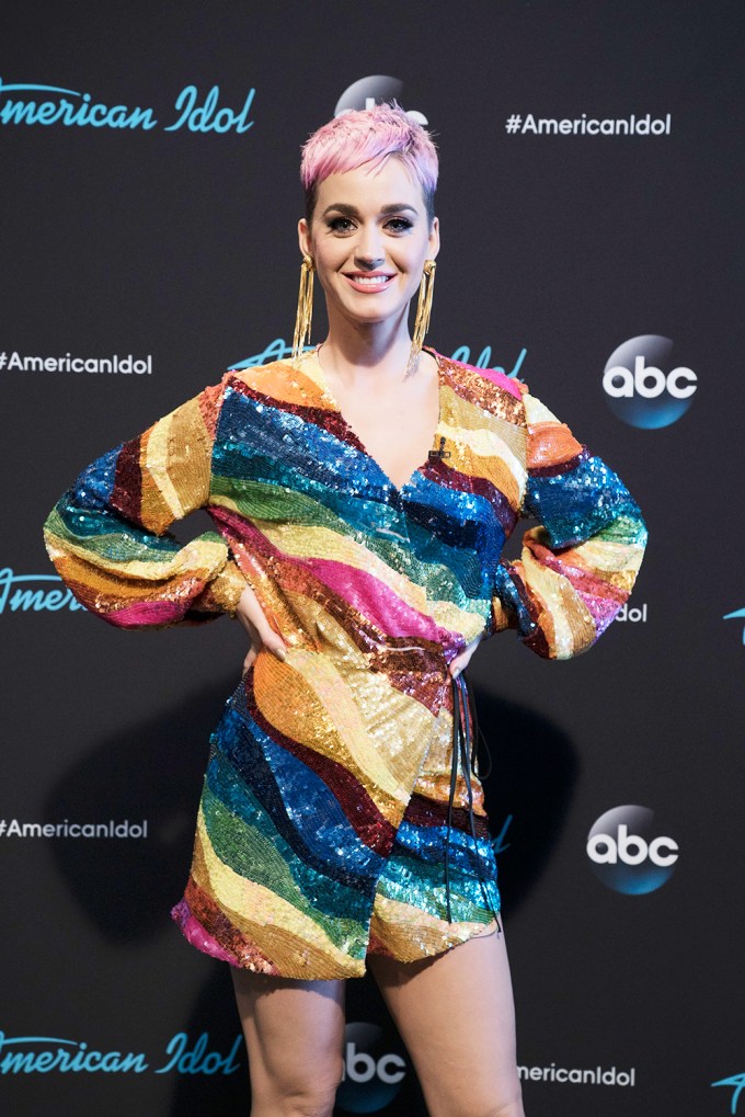 Katy Perry’s sexiest sequin & Glitter looks for American Idol