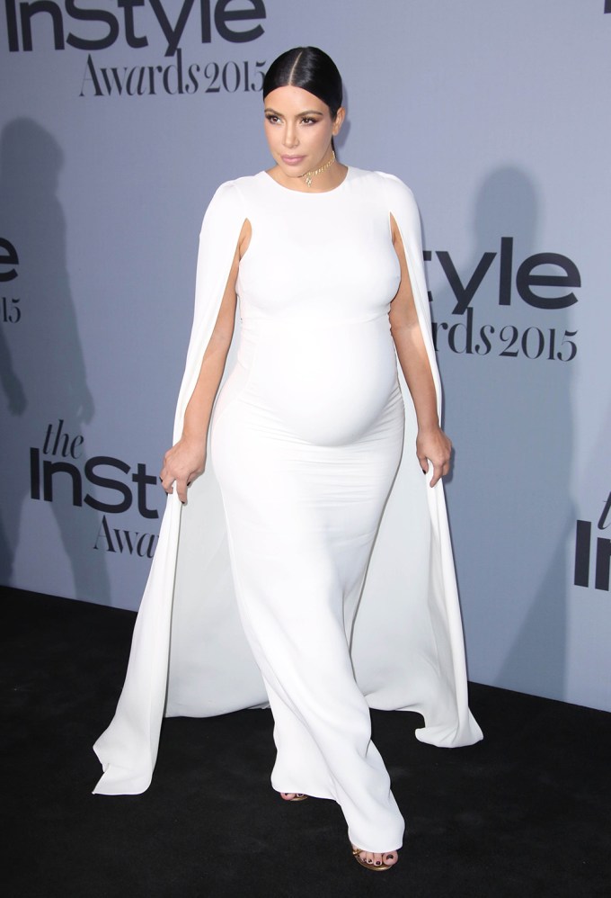 Pregnant Mamas Rocking Their Bumps In All-White Outfits